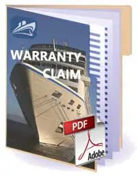 Equipment Warranty Claim Book warranty book