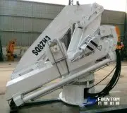Marine Hydraulic Full Foldable Boom Crane