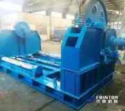Hydraulic spooling machine