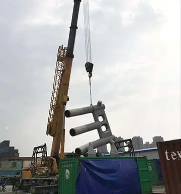 towing bitt loading