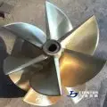 5 blade yacht propeller
